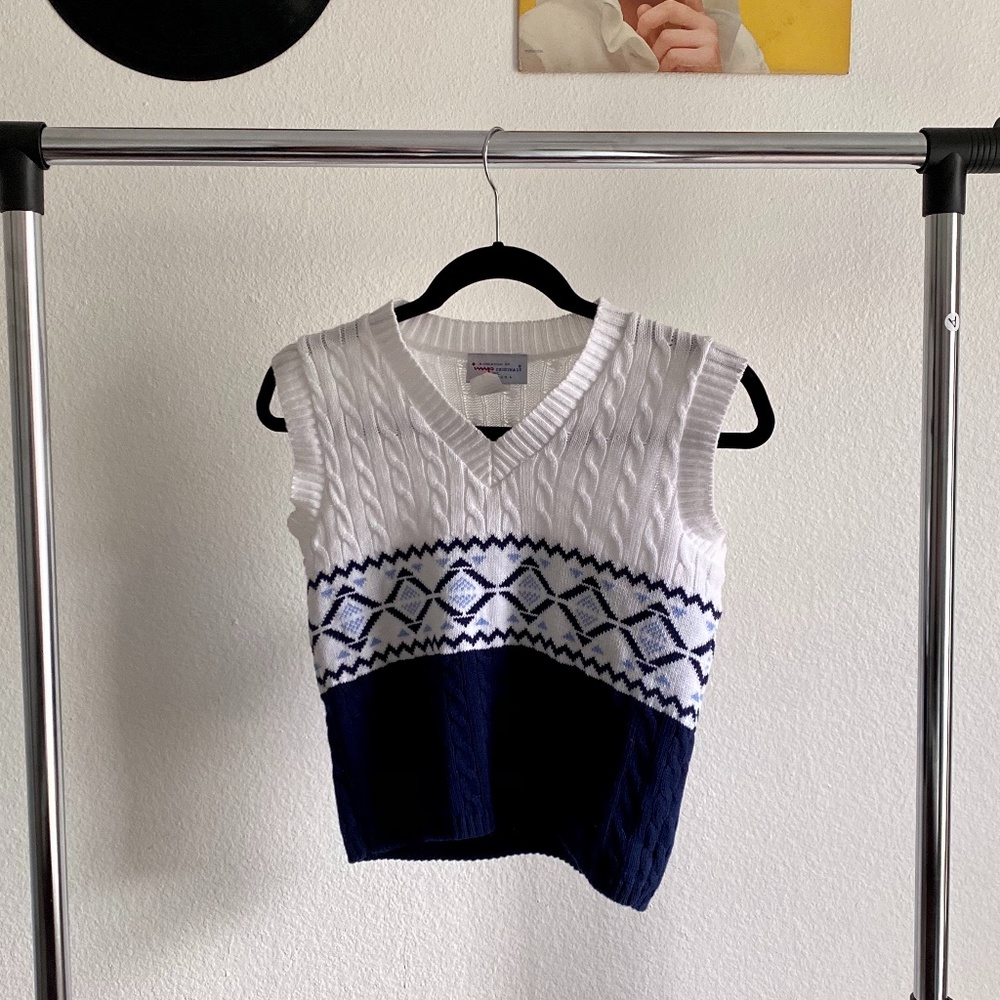Argyle Sweater Vest